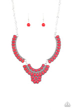 Load image into Gallery viewer, Paparazzi Necklace - Omega Oasis - Red
