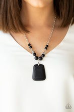 Load image into Gallery viewer, Paparazzi Necklace - Sandstone Oasis - Black
