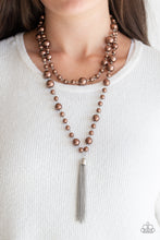 Load image into Gallery viewer, Paparazzi Necklace - Social Hour - Brown
