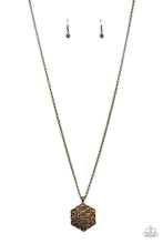 Paparazzi Necklace - East Coast Elixir - Brass