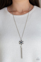 Load image into Gallery viewer, Paparazzi Necklace - Fine Florals - Blue
