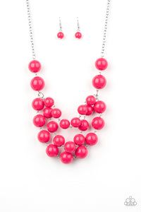 Paparazzi Necklace - Miss Pop-YOU-larity - Pink