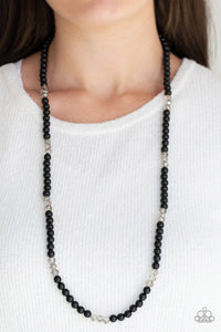 Paparazzi Necklace - Girls Have More FUNDS - Black