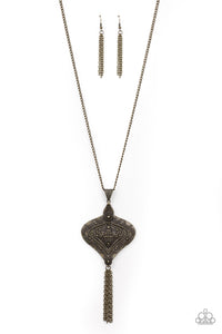 Paparazzi Necklace - Rural Remedy - Brass