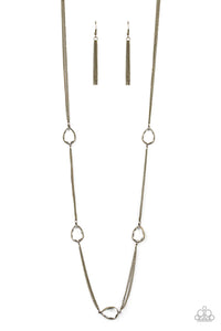 Paparazzi Necklace - Teardrop Timelessness