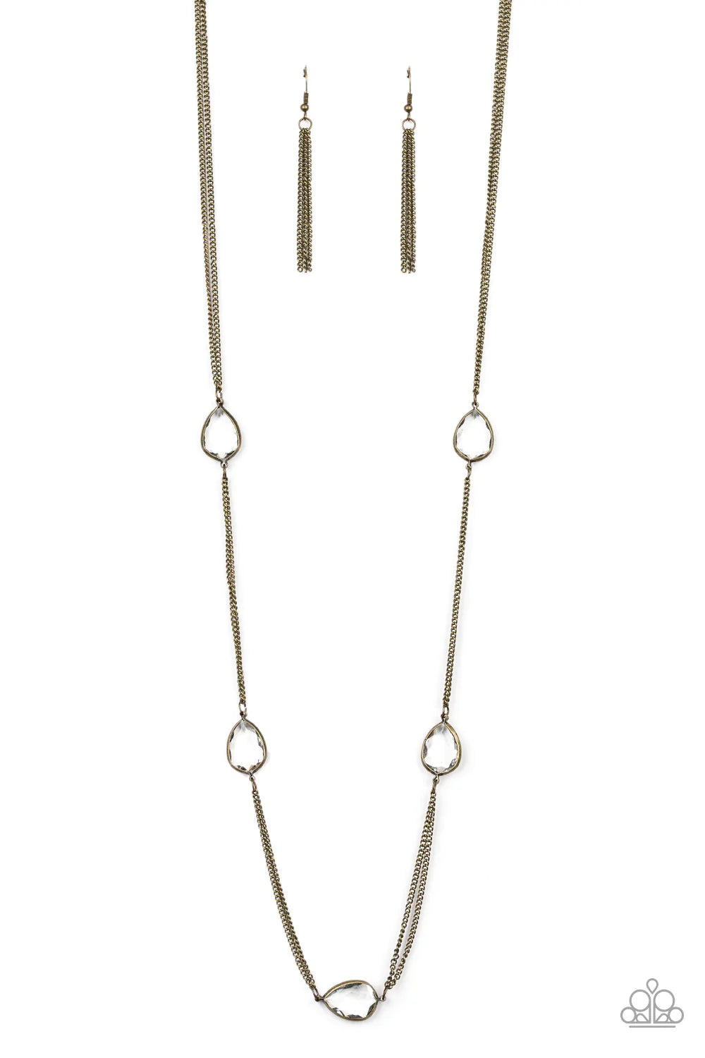 Paparazzi Necklace - Teardrop Timelessness