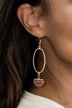 Load image into Gallery viewer, Paparazzi Earring -SOL Purpose - Gold

