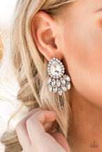 Load image into Gallery viewer, Paparazzi Earring - A Breath of Fresh HEIR - White
