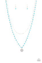 Load image into Gallery viewer, Paparazzi Necklace - Dainty Demure - Blue
