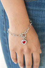 Load image into Gallery viewer, Paparazzi Bracelet - Going Steady - Red
