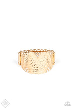 Load image into Gallery viewer, Paparazzi Ring - Industrial Indentation - Gold
