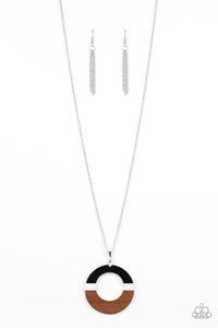Paparazzi Necklace - Sail Into The Sunset - Black