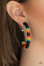 Load image into Gallery viewer, Paparazzi Earring - Bodaciously Beaded - Black
