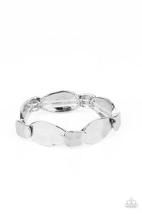 Paparazzi Bracelet - Absolutely Applique - Silver