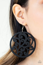 Load image into Gallery viewer, Paparazzi Earring - Fresh Off The Vine - Black
