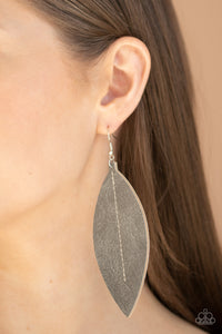 Paparazzi Earring - Naturally Beautiful - Silver