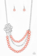 Load image into Gallery viewer, Paparazzi Necklace - Fabulously Floral - Orange
