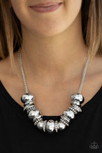 Load image into Gallery viewer, Paparazzi Necklace - Only The Brave - White
