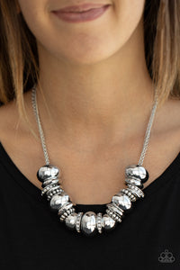 Paparazzi Necklace - Only The Brave - White