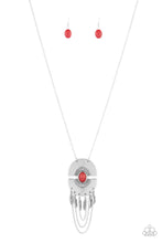 Load image into Gallery viewer, Paparazzi Necklace - Desert Culture - Red
