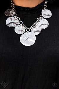 Paparazzi Necklace - Barely Scratched The Surface - Silver