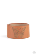 Load image into Gallery viewer, Paparazzi Bracelet - Flirty Flutter - Brown
