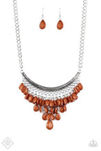 Load image into Gallery viewer, Paparazzi Necklace - Rio Rainfall - Brown
