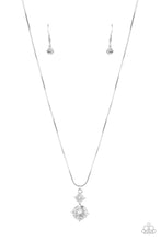 Load image into Gallery viewer, Paparazzi Necklace - Top Dollar Diva - White
