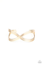 Load image into Gallery viewer, Paparazzi Bracelet - Infinitely Iridescent - Gold
