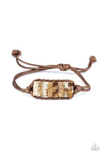 Load image into Gallery viewer, Paparazzi Bracelet - Canyon Warrior - Brown

