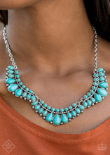 Load image into Gallery viewer, Paparazzi Necklace - Naturally Native - Blue
