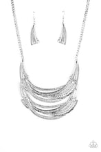 Load image into Gallery viewer, Paparazzi Necklace - Read Between the VINES - Silver

