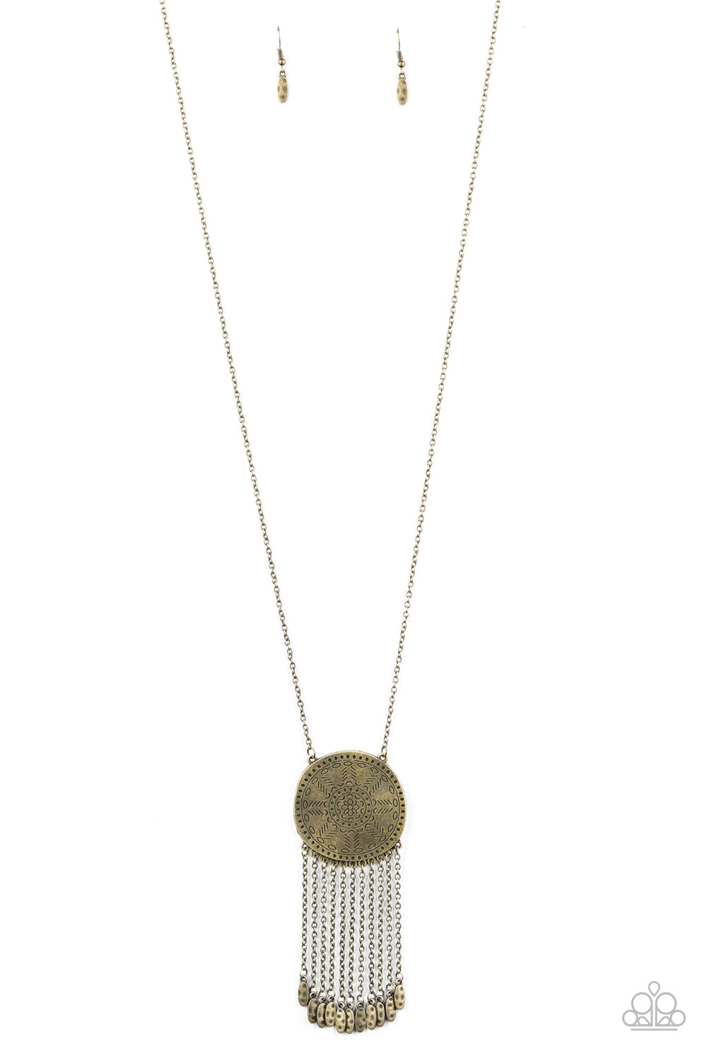 Paparazzi Necklace - Natures Melody - Brass