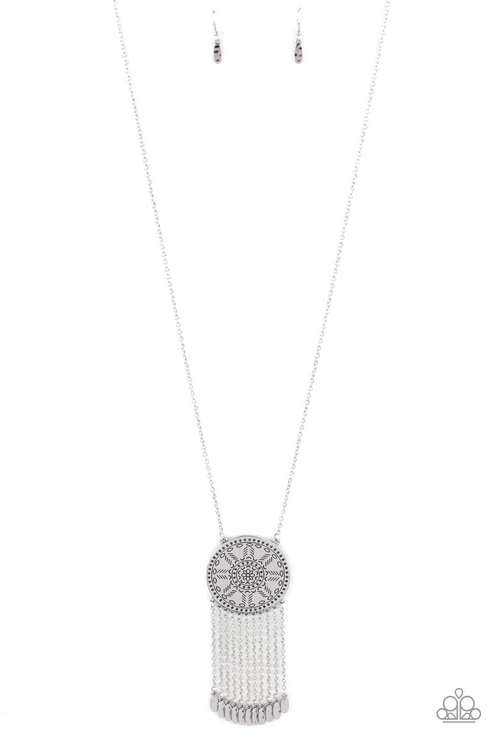 Paparazzi Necklace - Natures Melody - Silver