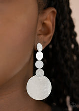Load image into Gallery viewer, Paparazzi Earring -Idolized Illumination - Silver

