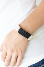 Load image into Gallery viewer, Paparazzi Bracelet - Hot Cross BUNGEE - Black
