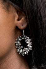 Load image into Gallery viewer, Paparazzi Earring - Try as I DYNAMITE - Silver
