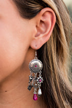 Load image into Gallery viewer, Paparazzi Earring - Springtime Essence - Pink
