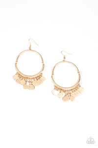 Paparazzi Earring - Speed of SPOTLIGHT - Gold