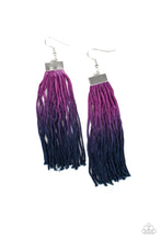 Load image into Gallery viewer, Paparazzi Earring -Dual Immersion - Purple
