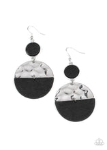 Load image into Gallery viewer, Paparazzi Earring -Natural Element - Black
