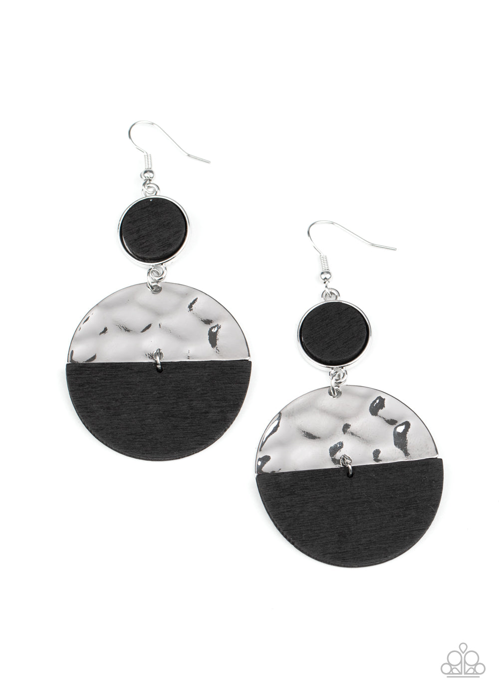 Paparazzi Earring -Natural Element - Black