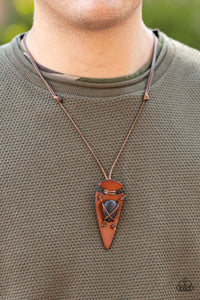 Paparazzi Necklace - Hold Your ARROWHEAD Up High - Black