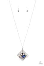 Load image into Gallery viewer, Paparazzi Necklace - Timelessly Tilted - Blue
