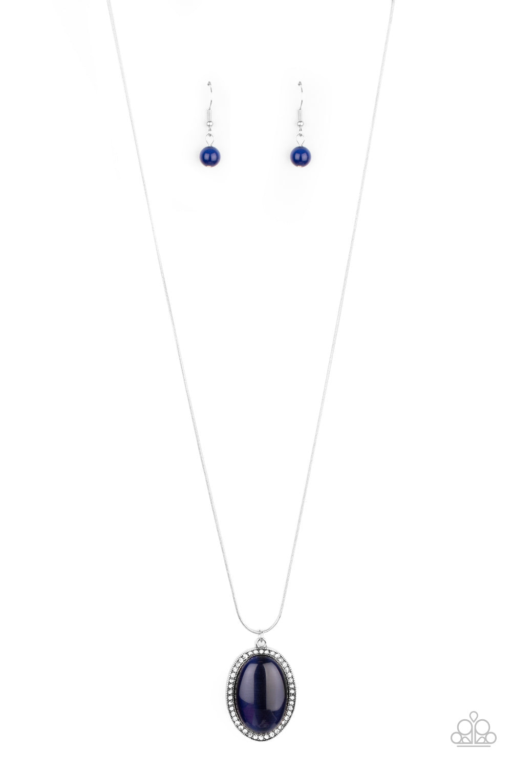 Paparazzi Necklace - GLISTEN To This - Blue