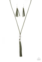 Load image into Gallery viewer, Paparazzi Necklace - Hold My Tassel - Green
