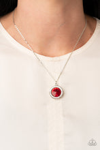 Load image into Gallery viewer, Paparazzi Necklace - Trademark Twinkle - Red

