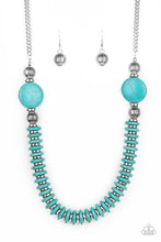 Load image into Gallery viewer, Paparazzi Necklace - Desert Revival - Blue
