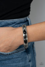 Load image into Gallery viewer, Paparazzi Bracelet - Radiant Ruins - Black
