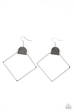 Load image into Gallery viewer, Paparazzi Earring -Friends of a LEATHER - Silver
